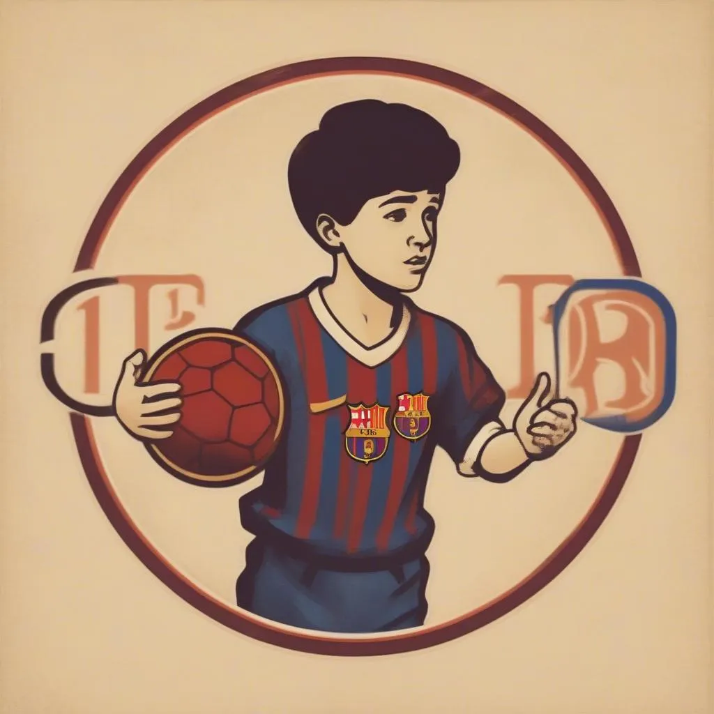 Logo Barcelona đội bóng trẻ