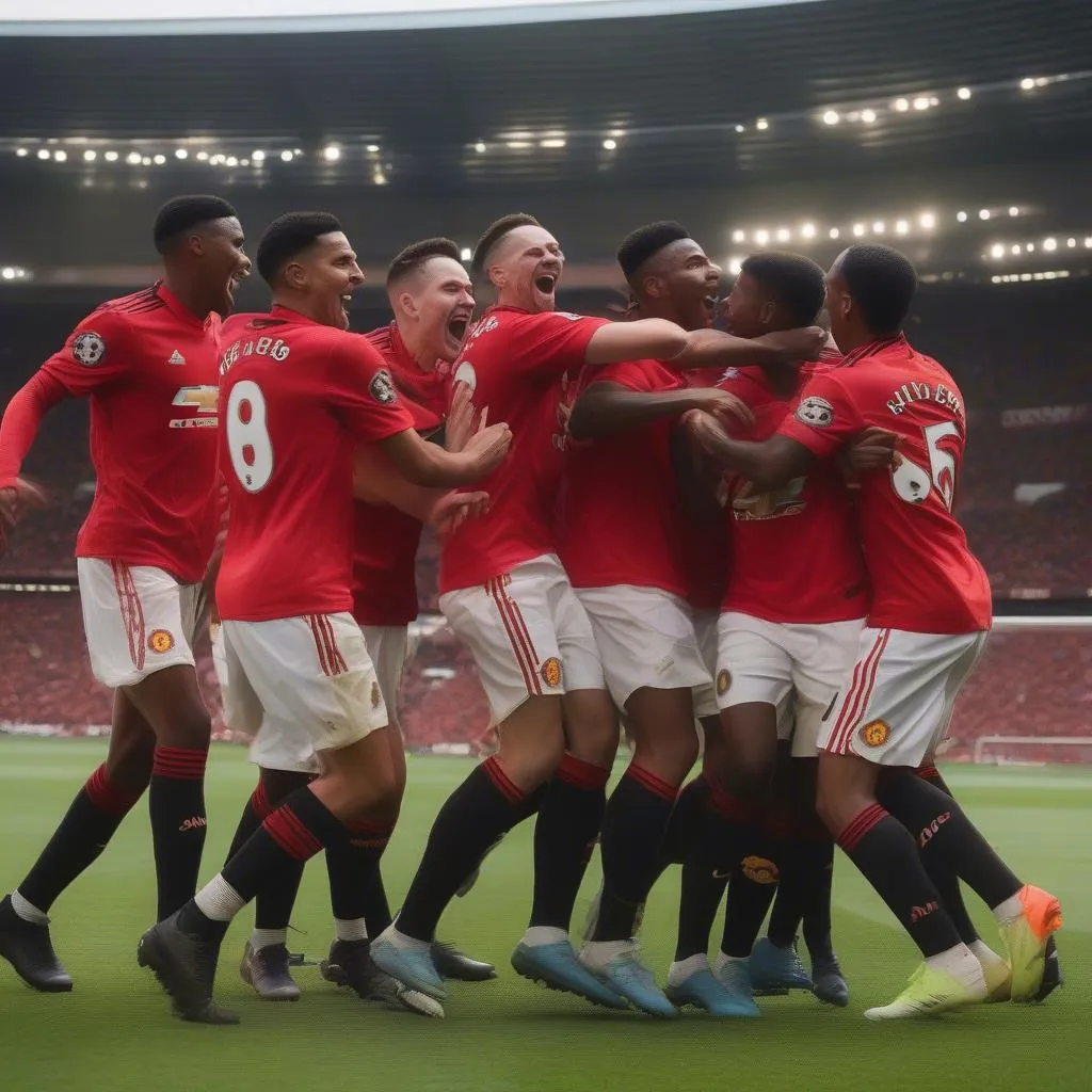 manchester-united-players-celebrating-goal