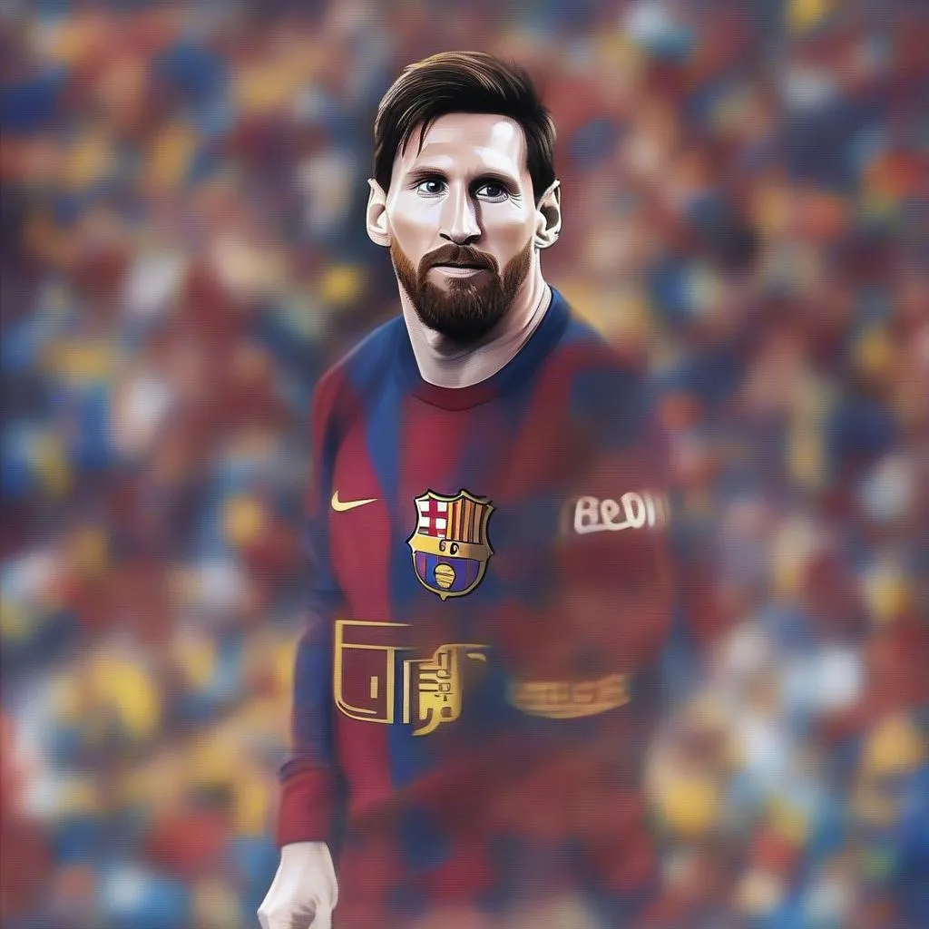 Lionel Messi at Barcelona