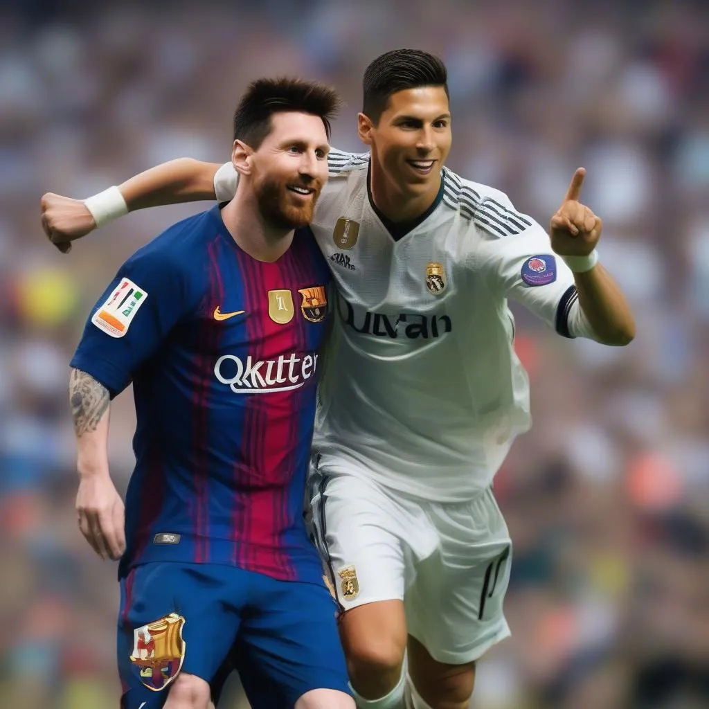 Messi và Ronaldo: Hai siêu sao bóng đá