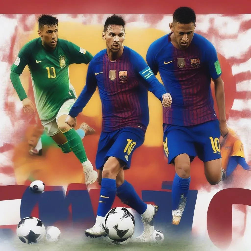 Messi, Ronaldo, Neymar tại World Cup 2018