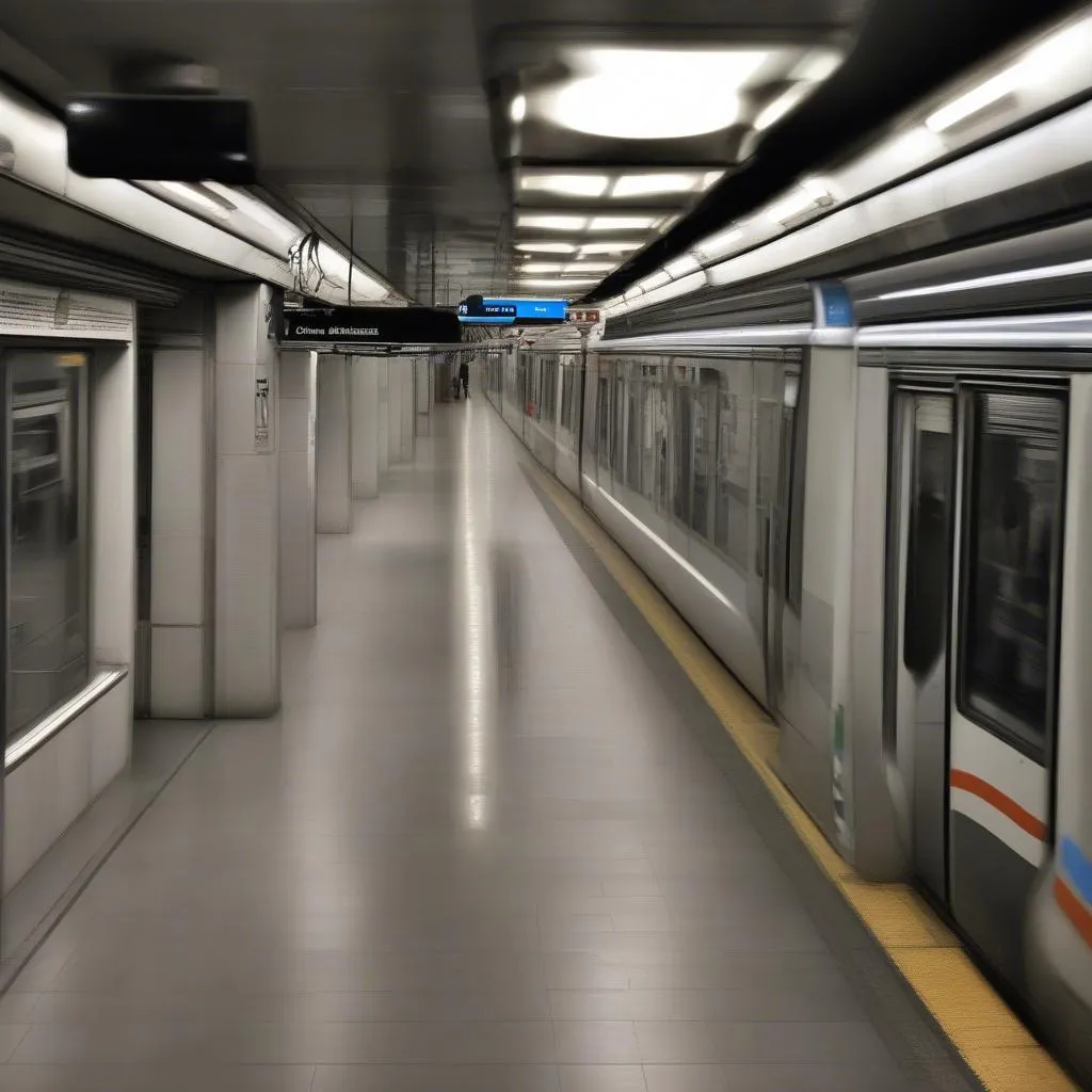 Tàu điện ngầm Metro Barcelona Linea 9