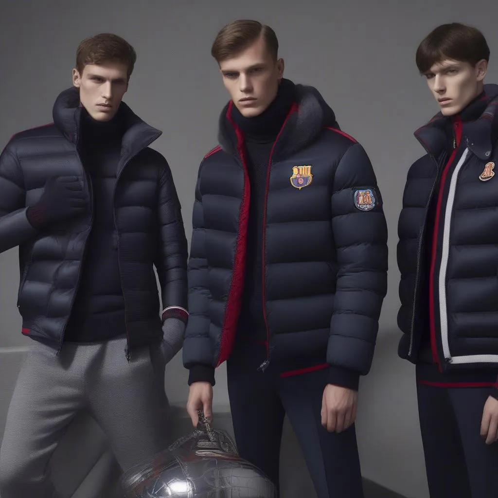 Bộ sưu tập Moncler Barcelona: Sự kết hợp độc đáo giữa thời trang và bóng đá