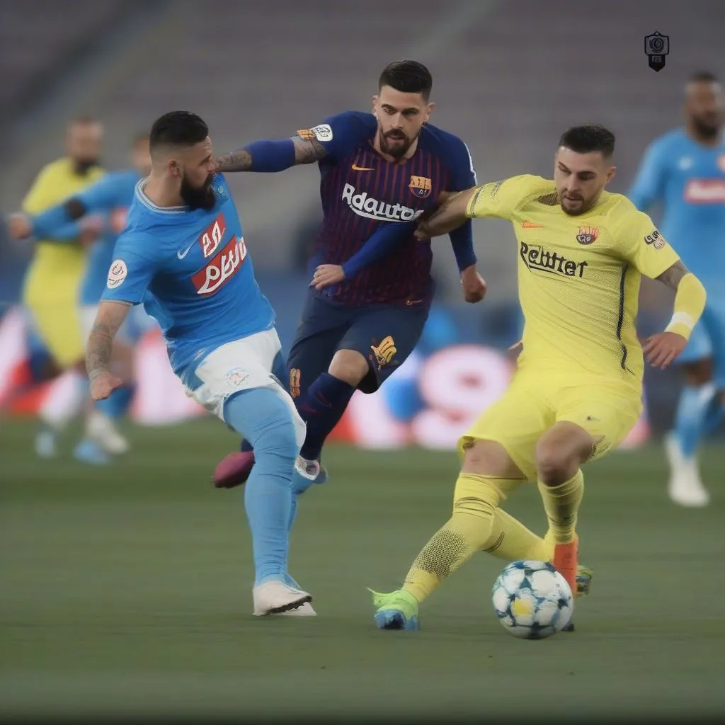 Nhận xét về trận đấu Napoli vs Barcelona