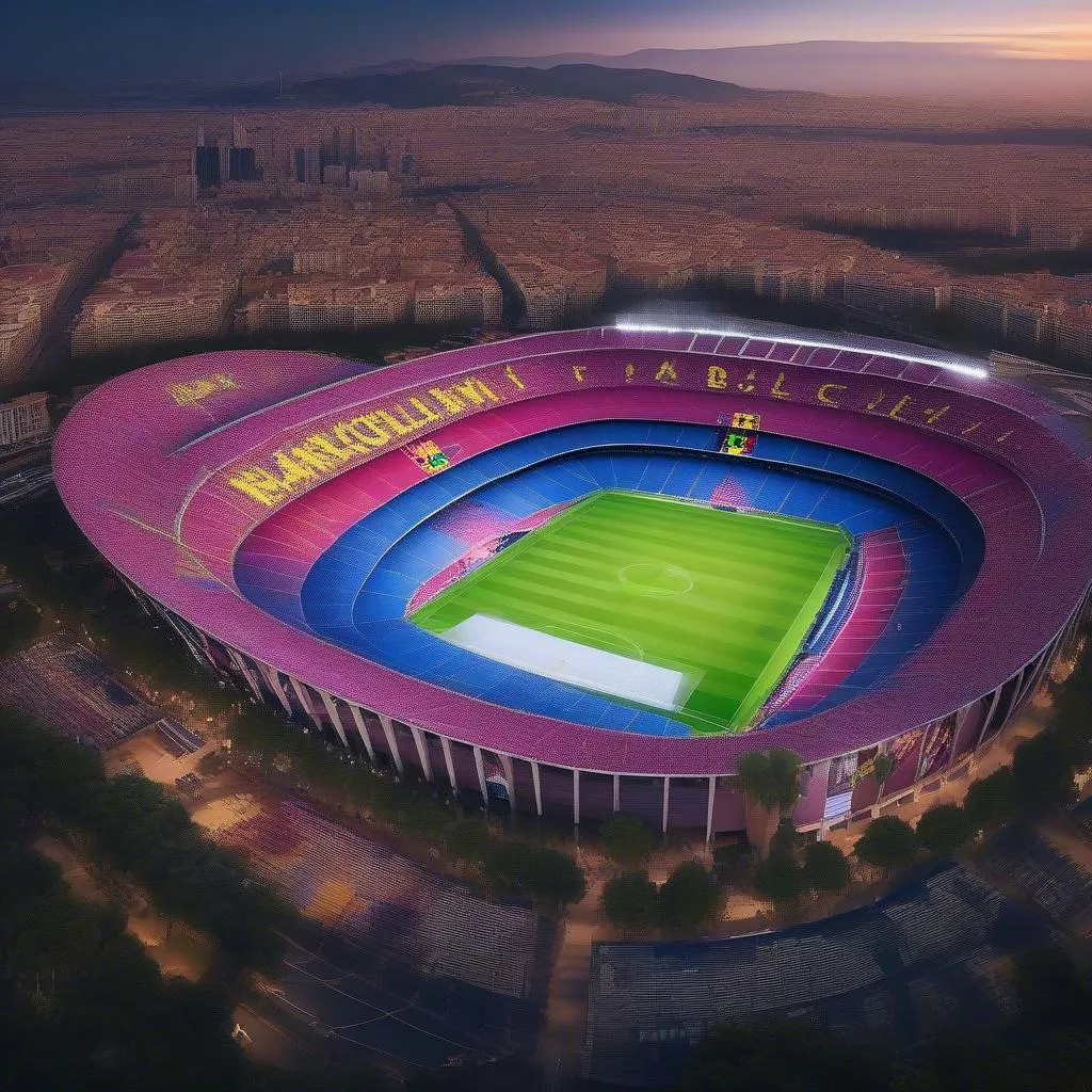 Nou Camp - Sân nhà của FC Barcelona