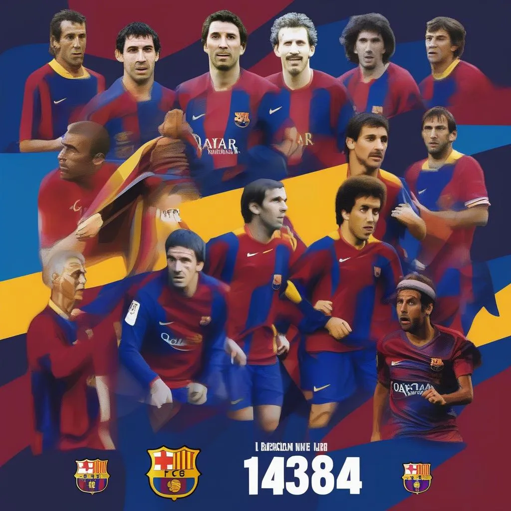 Những cầu thủ nổi tiếng của Barca