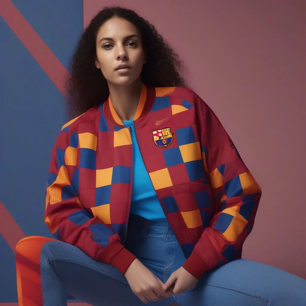 Áo khoác Nike Barcelona Jacket dành cho nữ