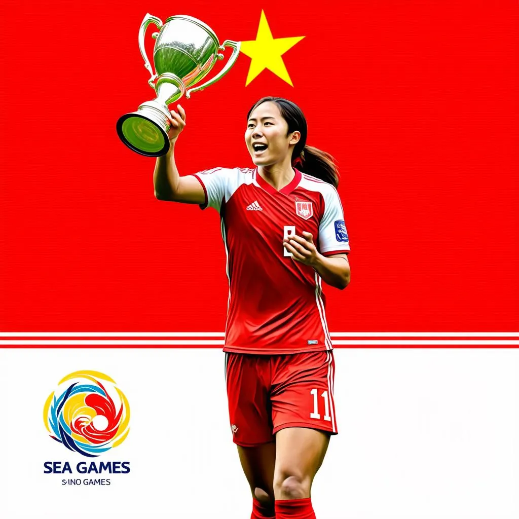 Nữ cầu thủ Việt Nam chung kết SEA Games 32