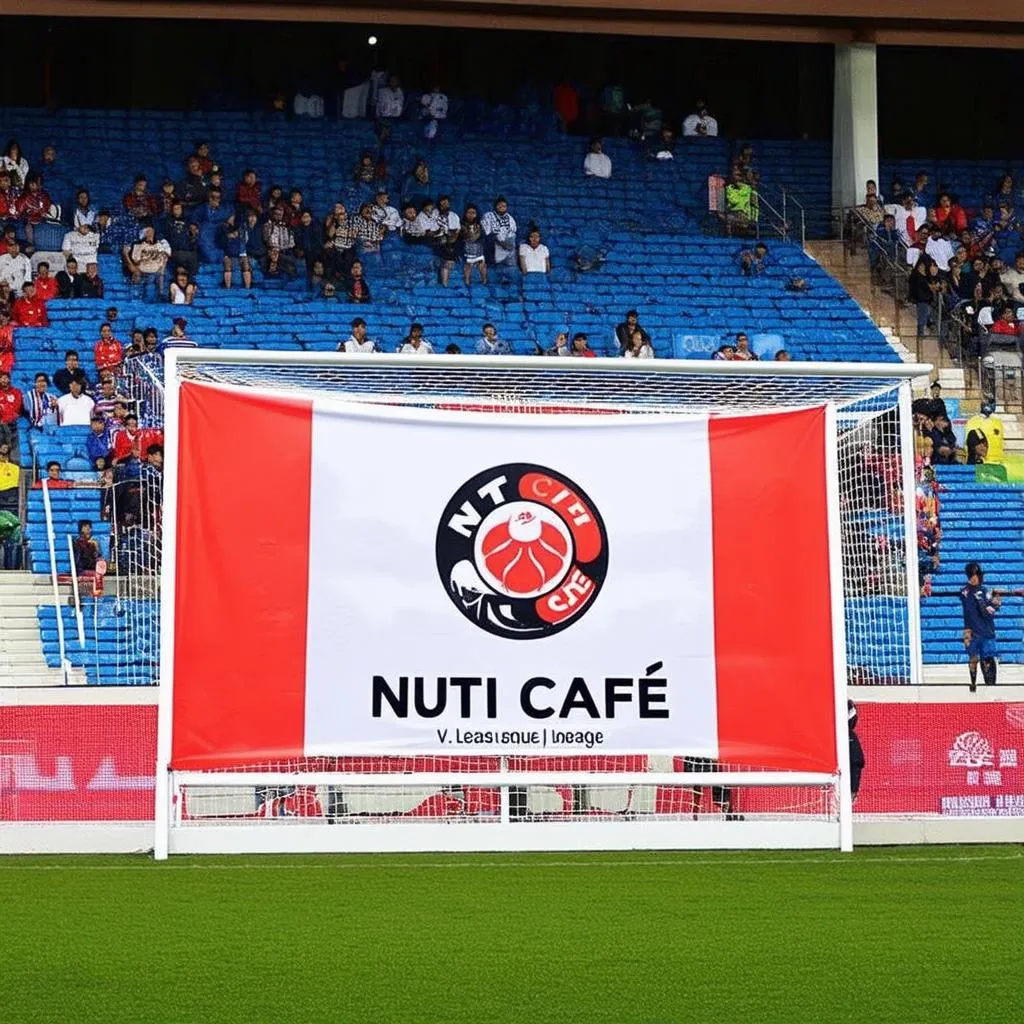 Nuti Cafe tài trợ V-League