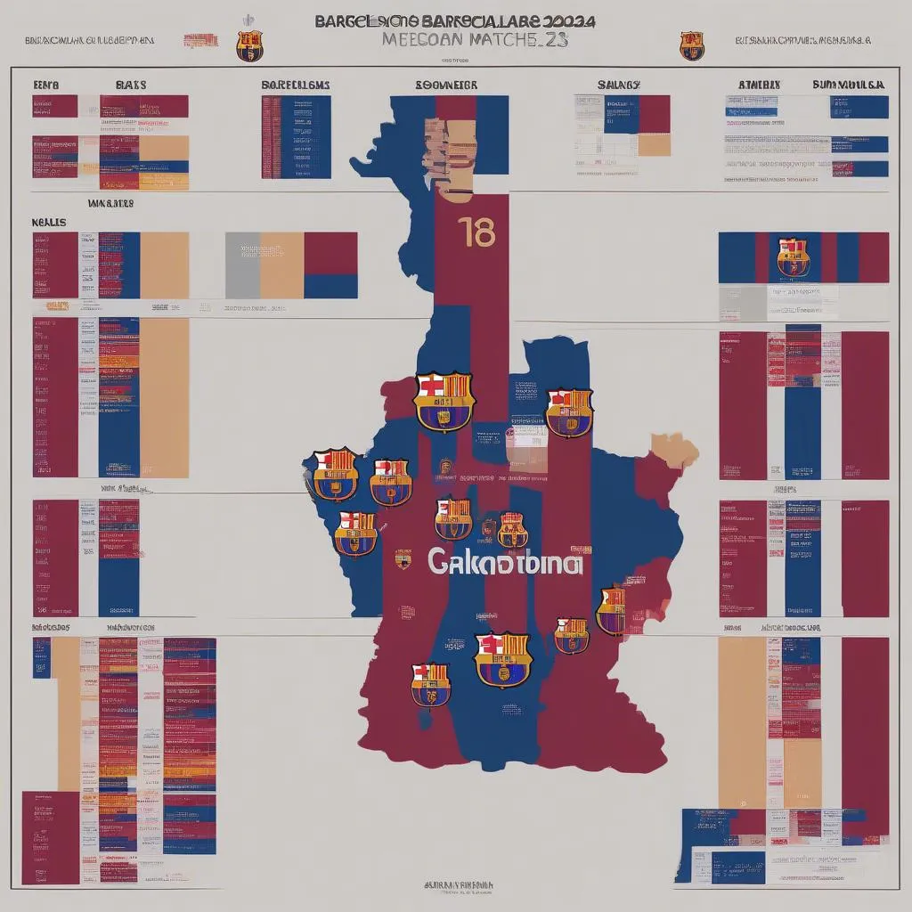 Lịch thi đấu của Barcelona mùa giải 2023-2024