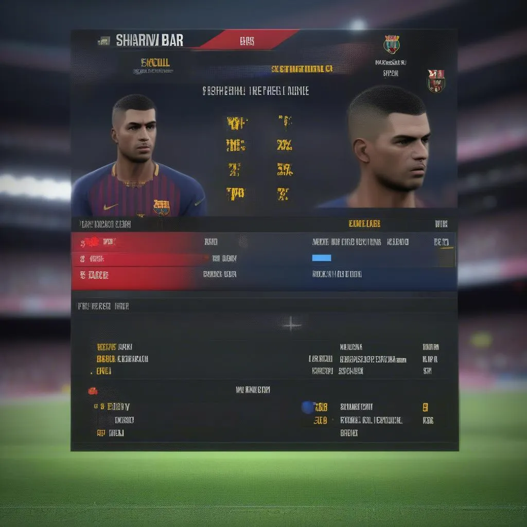 Kỹ năng của Fsharwe trong PES 2018 Barcelona Edition