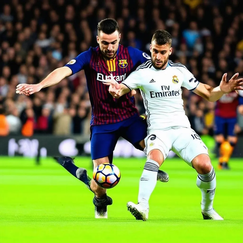 Cầu thủ Real Madrid và Barcelona