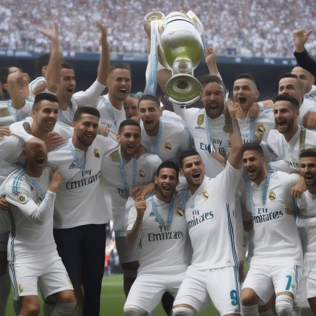 Real Madrid vô địch La Liga năm 2017