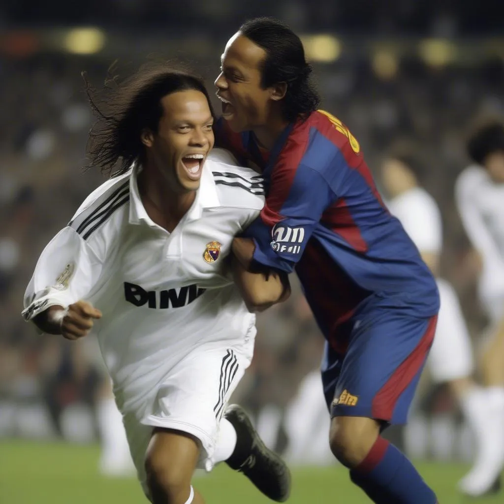 Real Madrid vs Barcelona 2007: Ronaldinho's brilliant performance