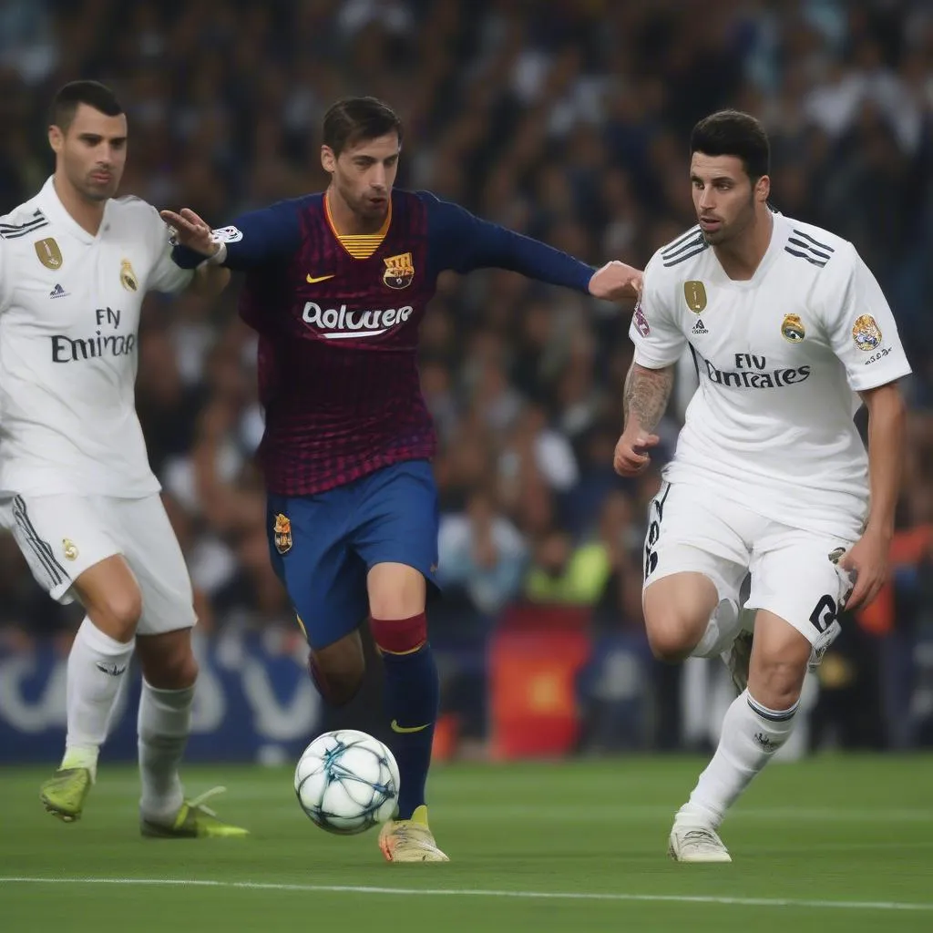 Real Madrid và Barcelona: Cuộc chiến khốc liệt trong Champions League