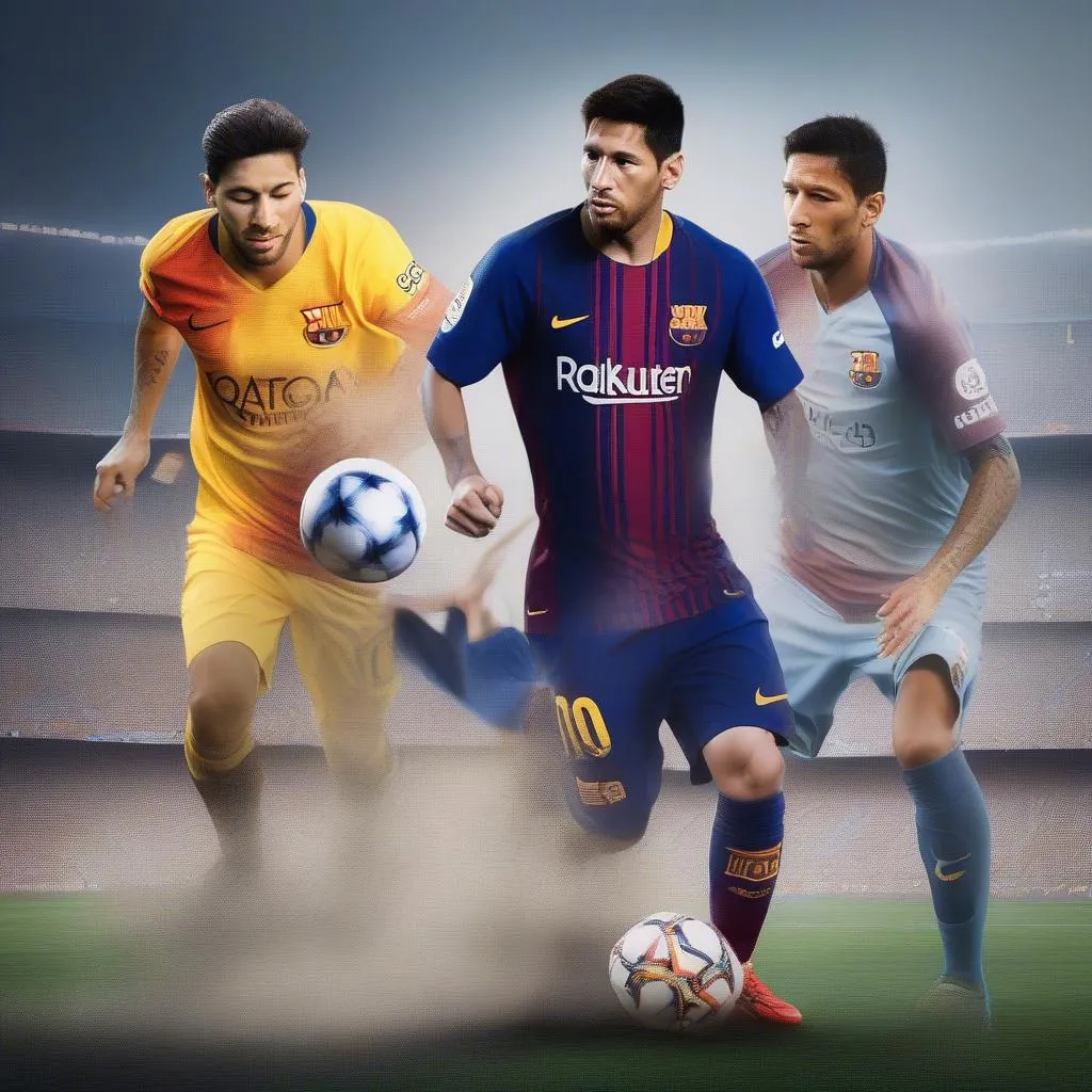 Các cầu thủ Barcelona như Messi, Suarez, Neymar từng phải trải qua quá trình hồi phục chấn thương