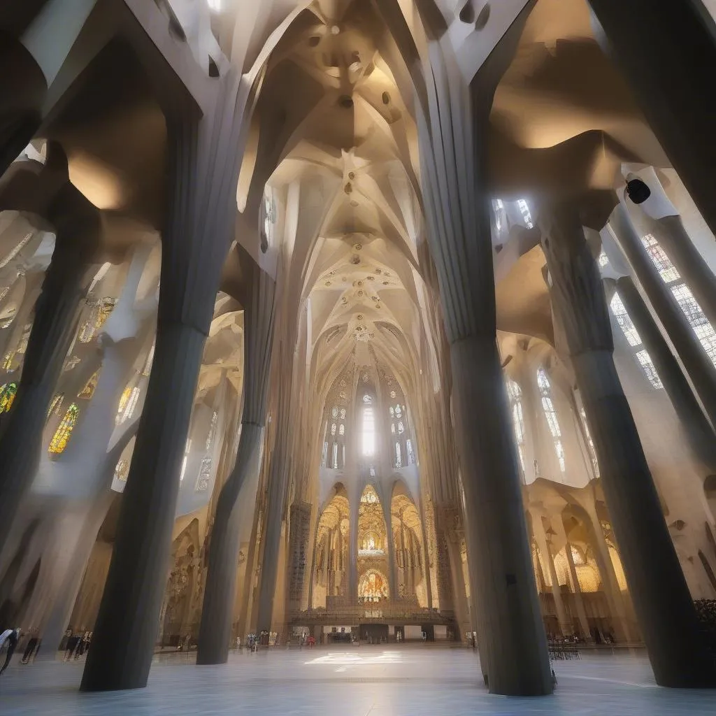 Cung Điện Sagrada Familia Barcelona