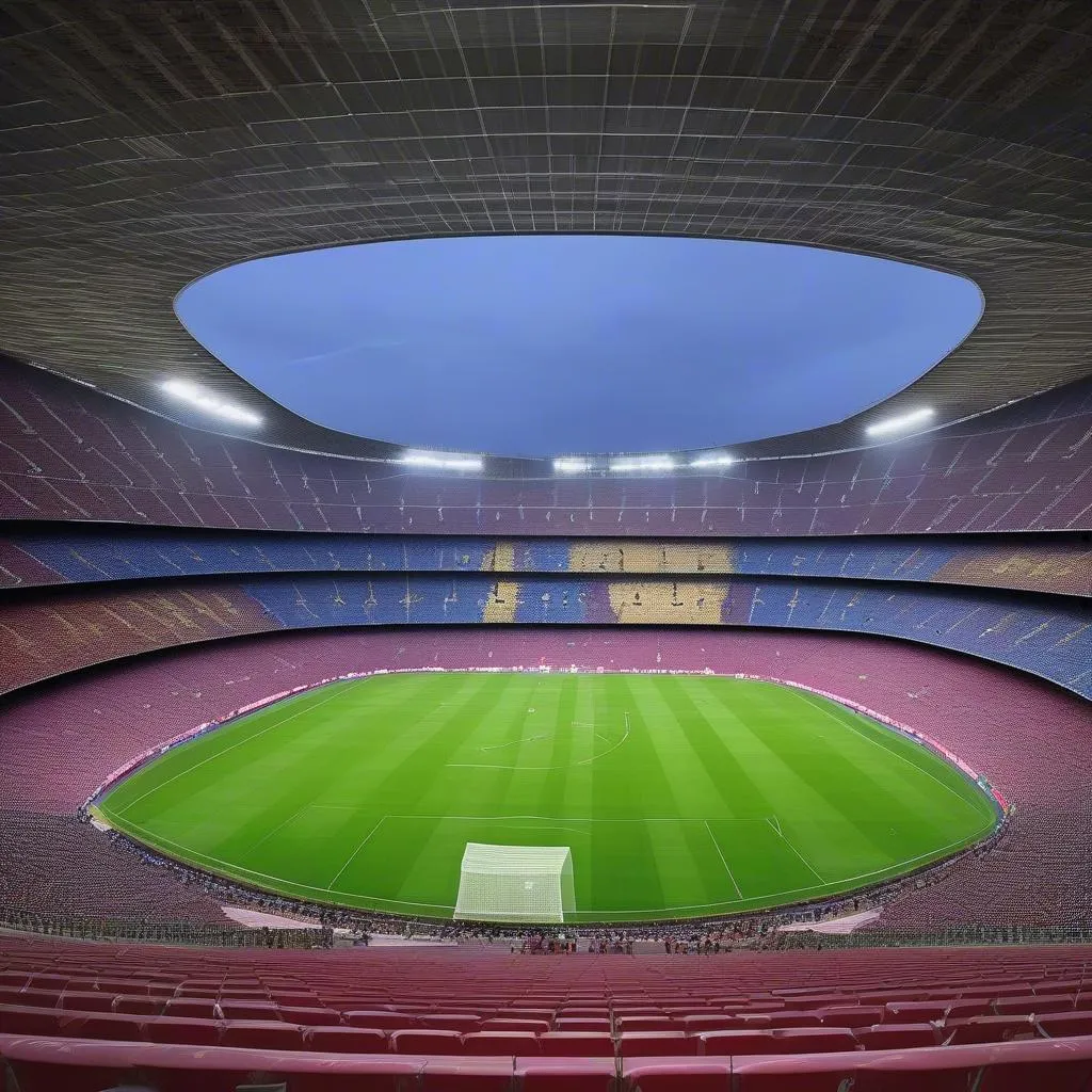 LỊCH THI ĐẤU BÓNG ĐÁ TẠI SÂN VẬN ĐỘNG CAMP NOU