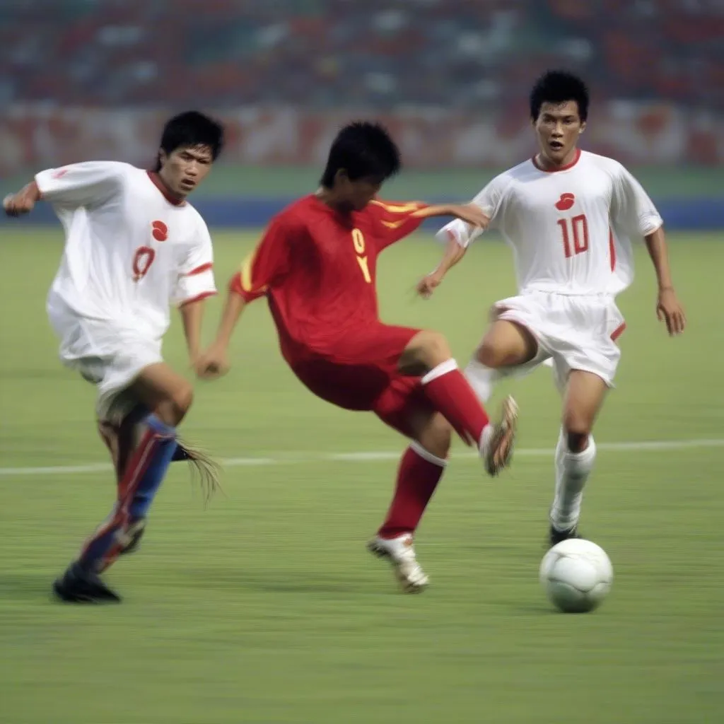 Các cầu thủ Việt Nam thi đấu tại SEA Games 2003