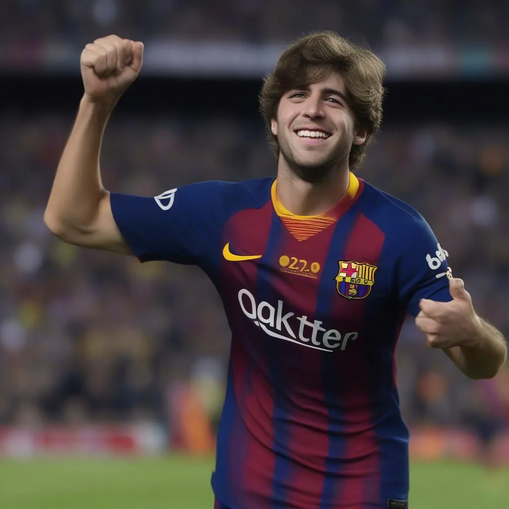 Sergi Roberto scores a crucial goal for Barcelona