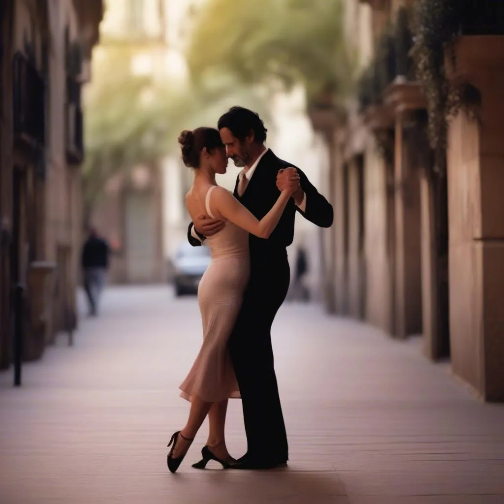 Lớp học nhảy Tango lãng mạn tại Barcelona