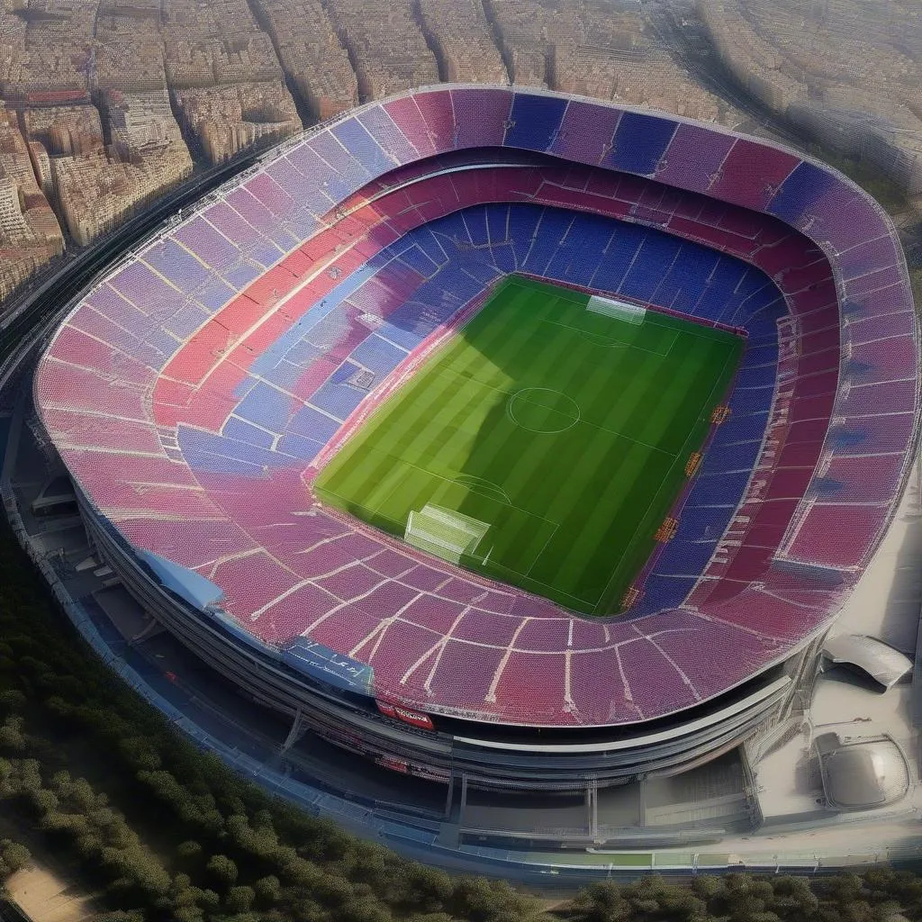 Sân vận động Camp Nou của TBS Barcelona