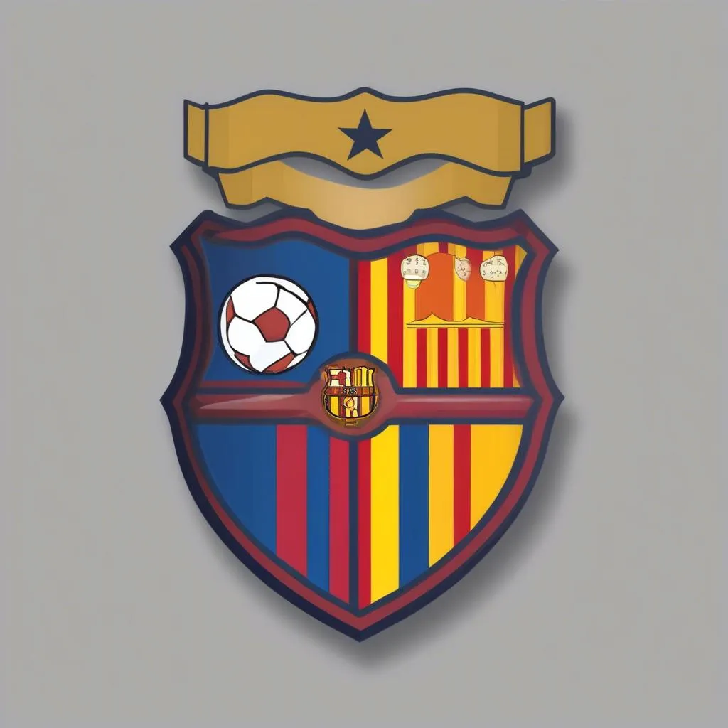 Logo của câu lạc bộ bóng đá TBS Barcelona