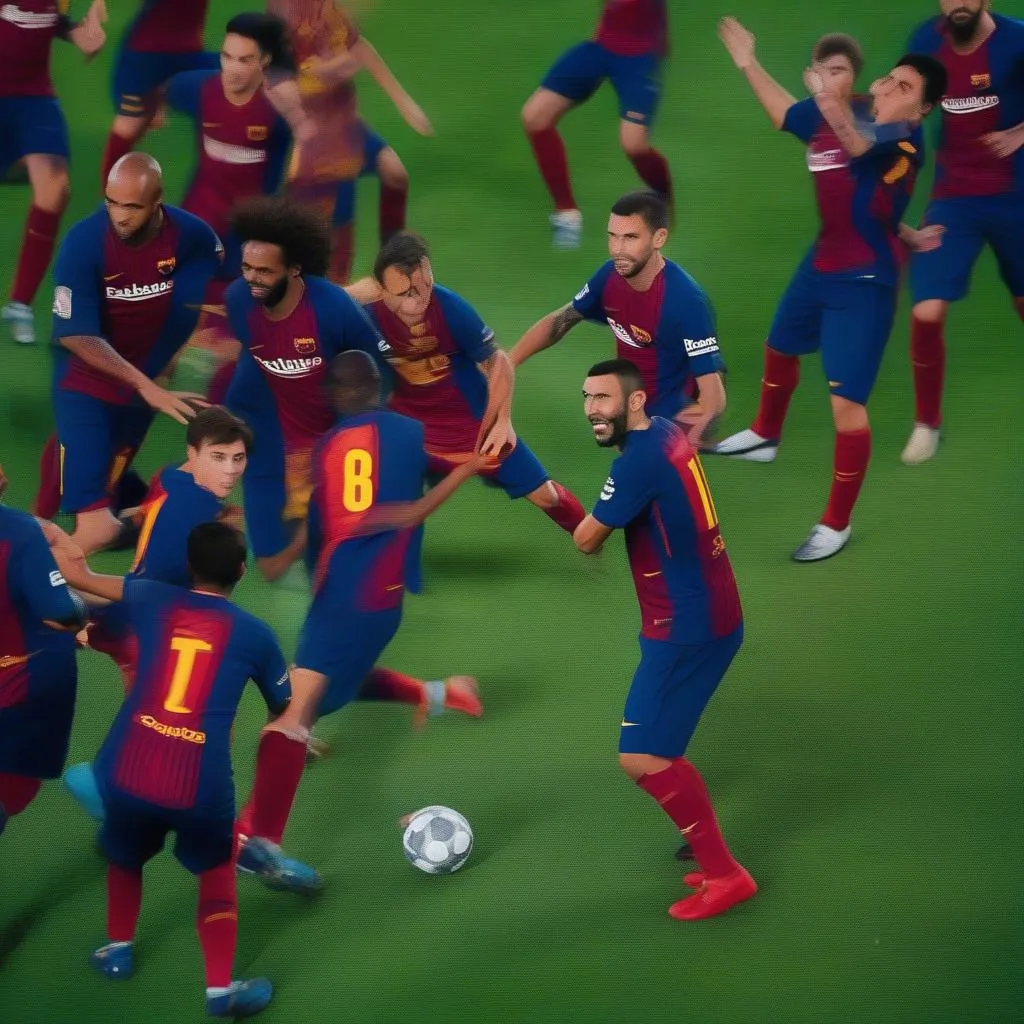 Tiki-taka Barcelona