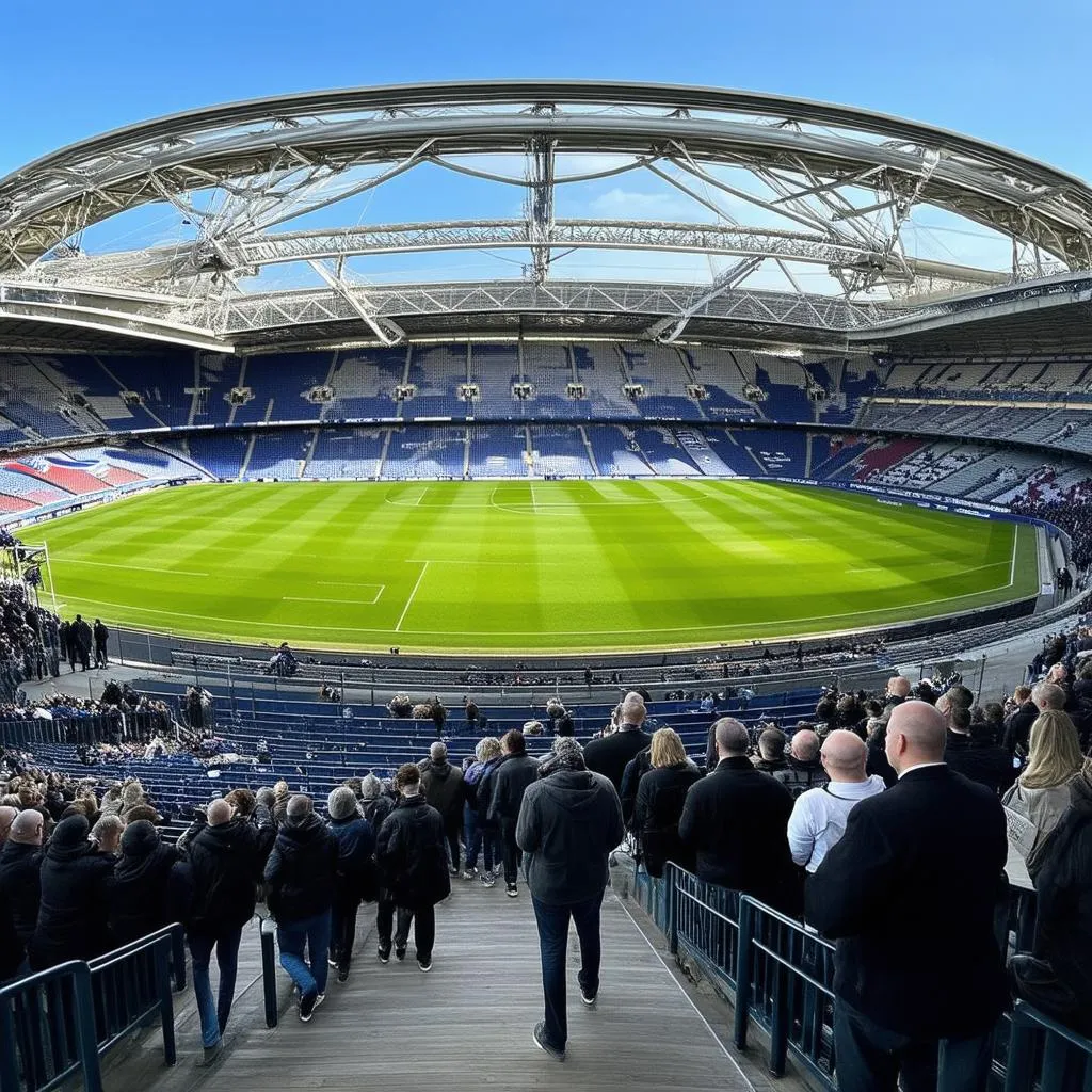 Tottenham Stadium: Khung cảnh ấn tượng