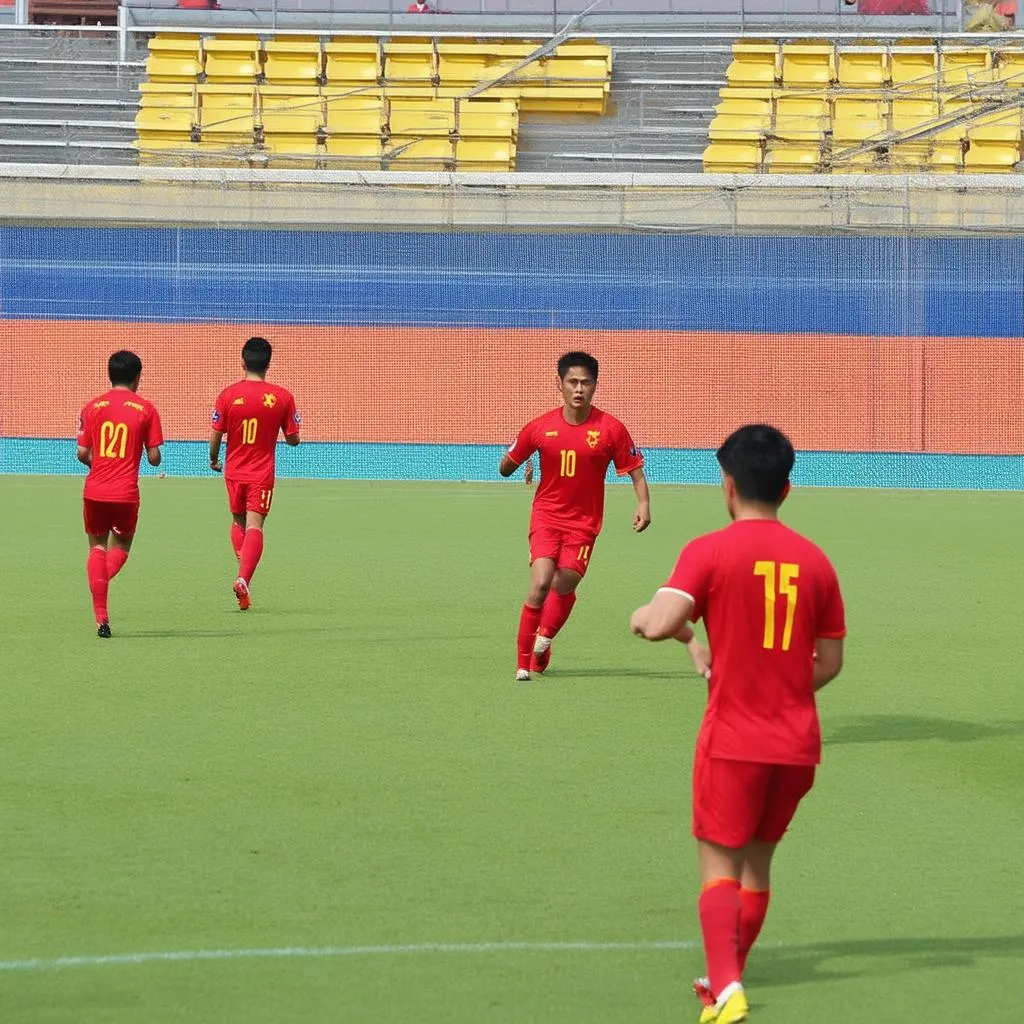 Trận đấu bóng đá U23 Việt Nam