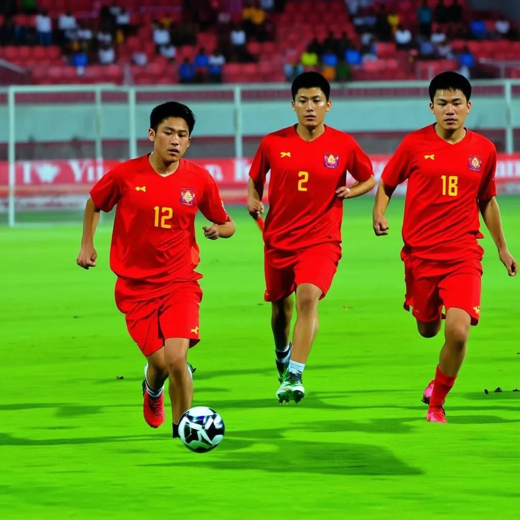 Trận đấu bóng đá U23 Việt Nam