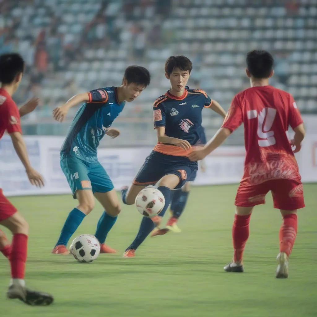 Trận đấu bóng đá V-League