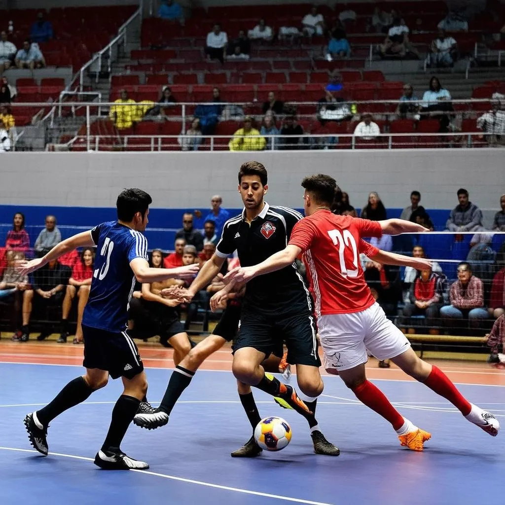 Tran đấu futsal Đông Nam Á 2017