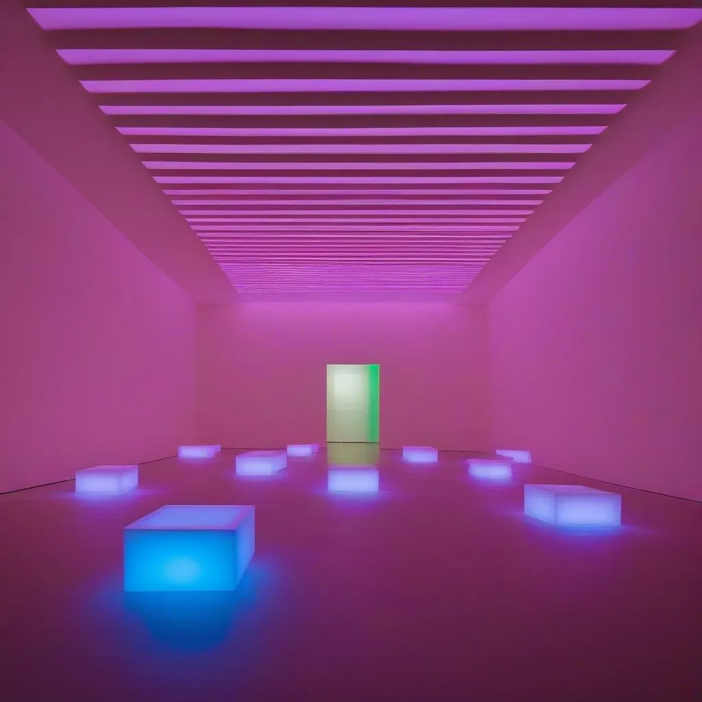 Tác phẩm nghệ thuật ánh sáng của James Turrell tại Barcelona