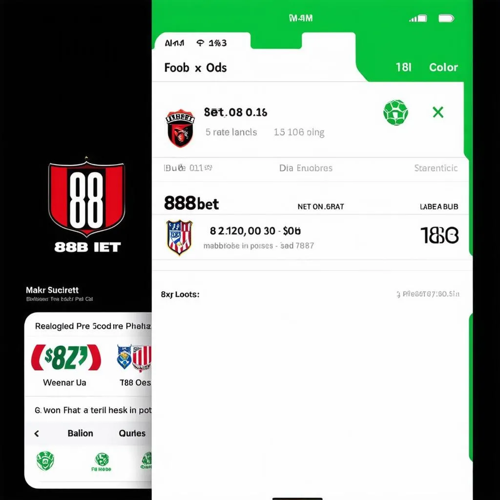 Tỷ lệ cược bóng đá trên 88bet