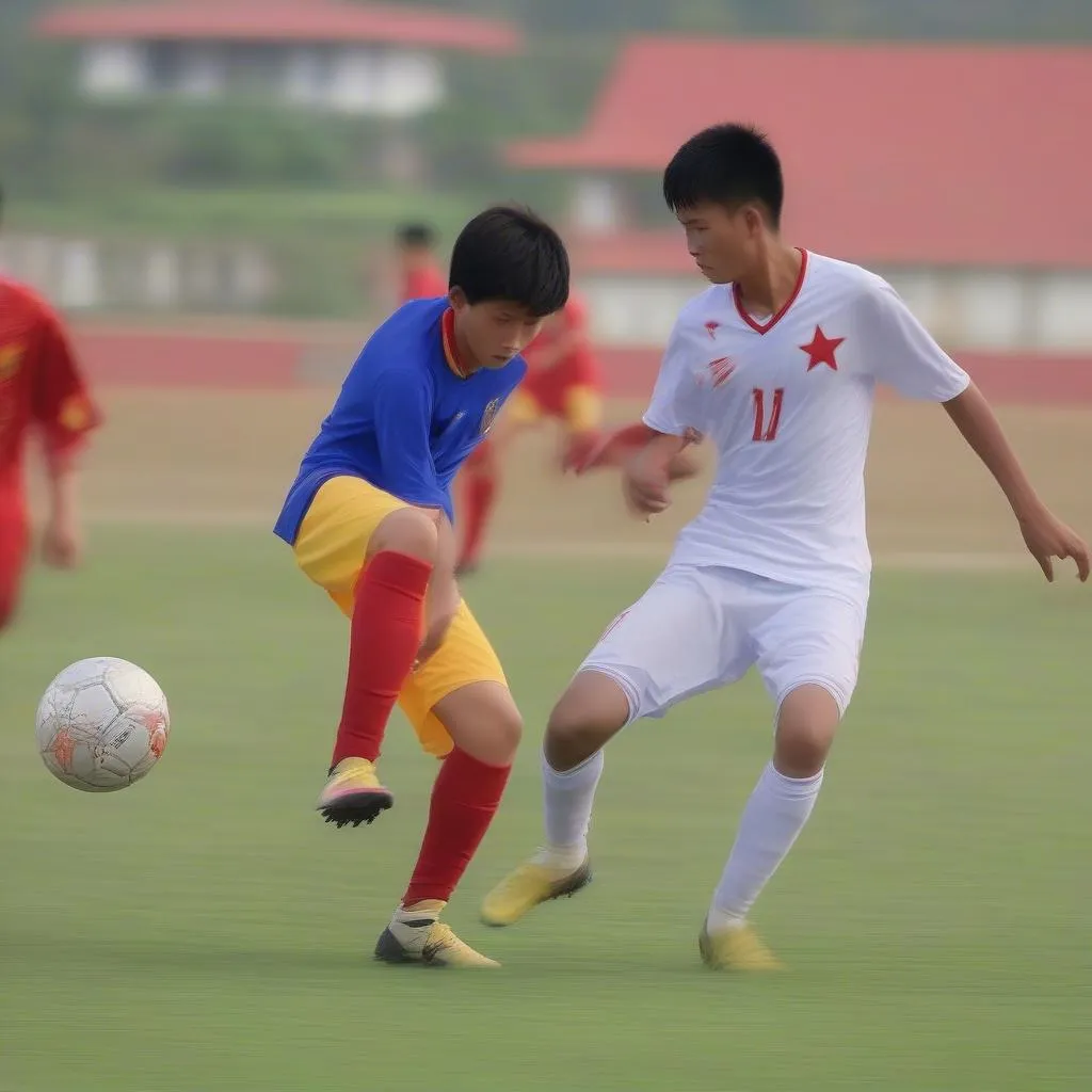 U15 Việt Nam và Myanmar: Nét Hoa Sánh Rạng