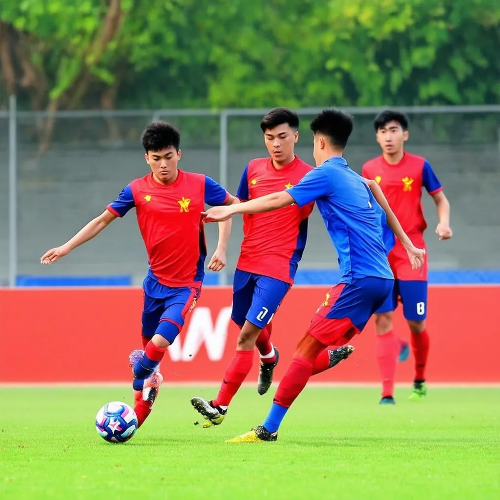 U20 Việt Nam chuyền linh