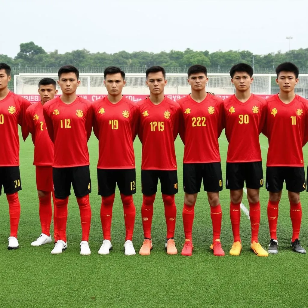 đội hình u20 việt nam