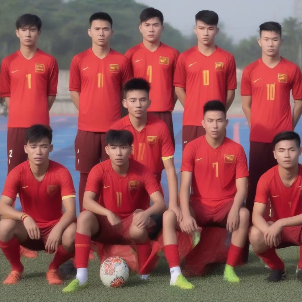 U20 Việt Nam đội hình