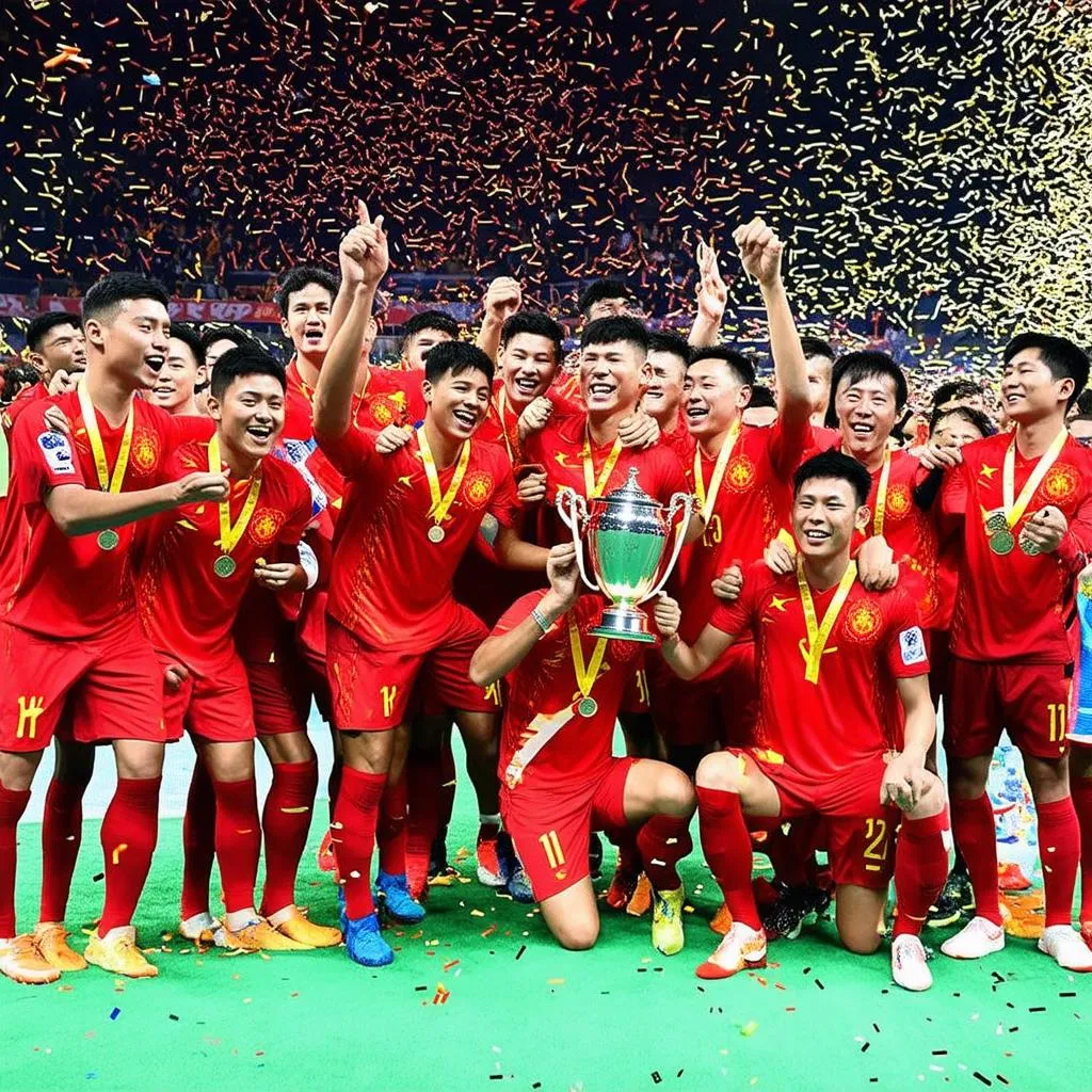 U22 Việt Nam vô địch Sea Games 30