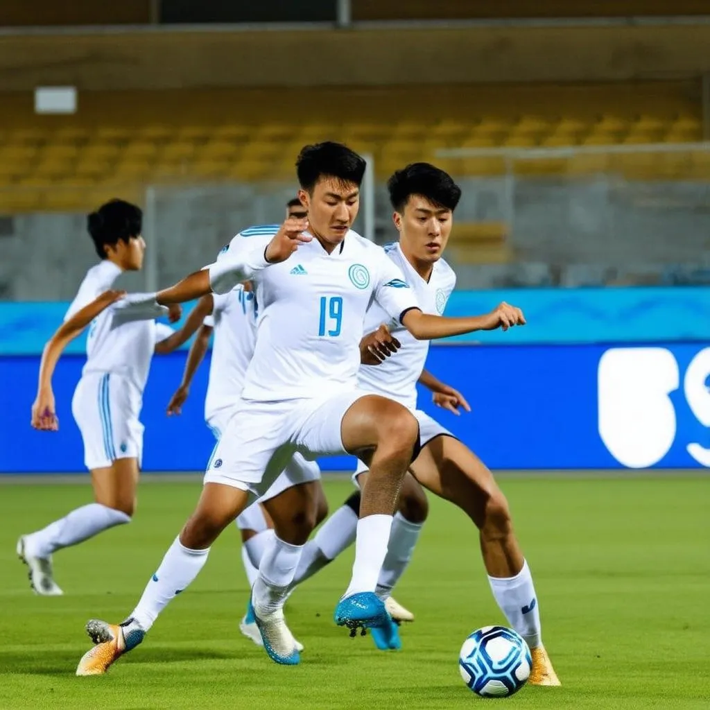 u23 uzbekistan thi đấu ấn tượng