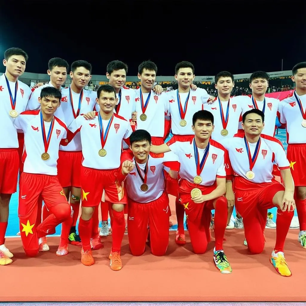 U23 Việt Nam giành huy chương vàng Sea Games