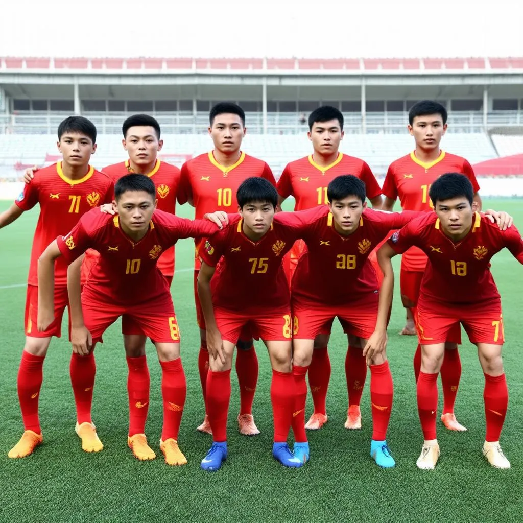 U23 Việt Nam thi đấu tại Thái Lan