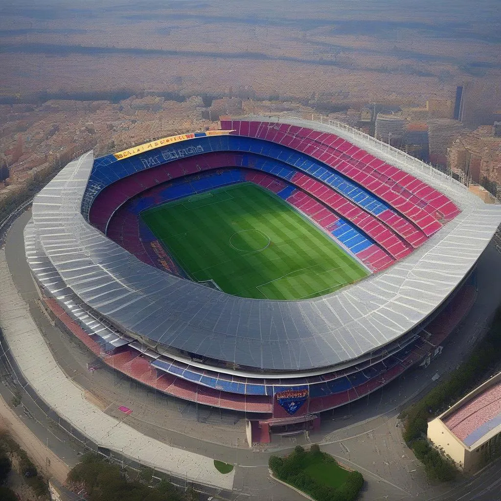 Sân vận động Camp Nou - Nơi ghi dấu lịch sử của Univers Barcelona