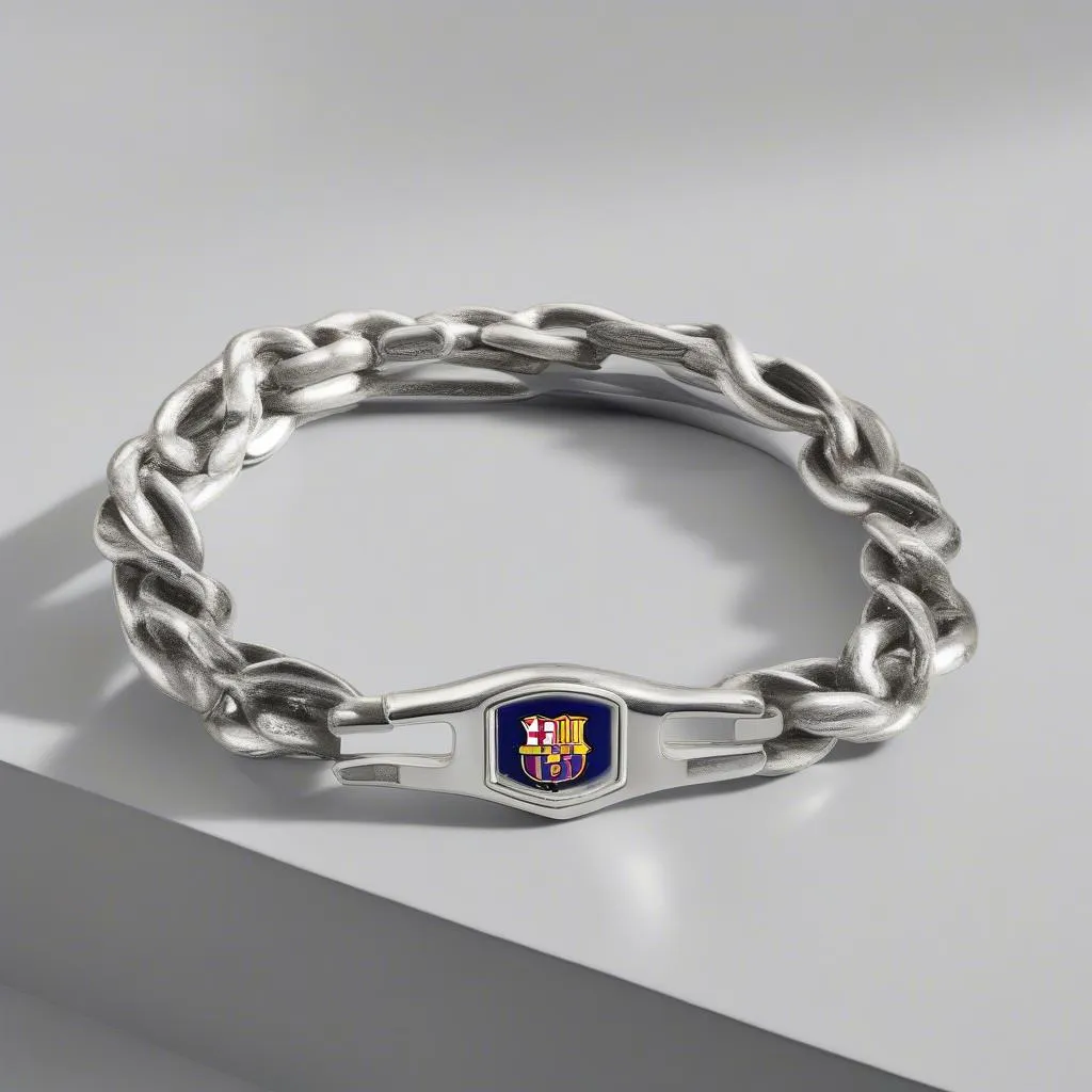 Vòng tay Uno de 50 Barcelona với logo của CLB