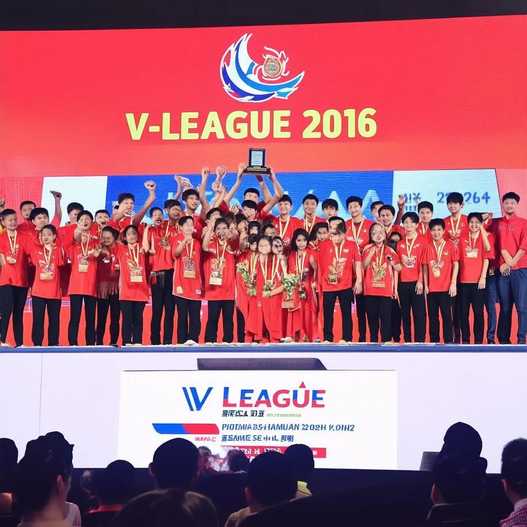 V-League 2016: Lễ trao giải