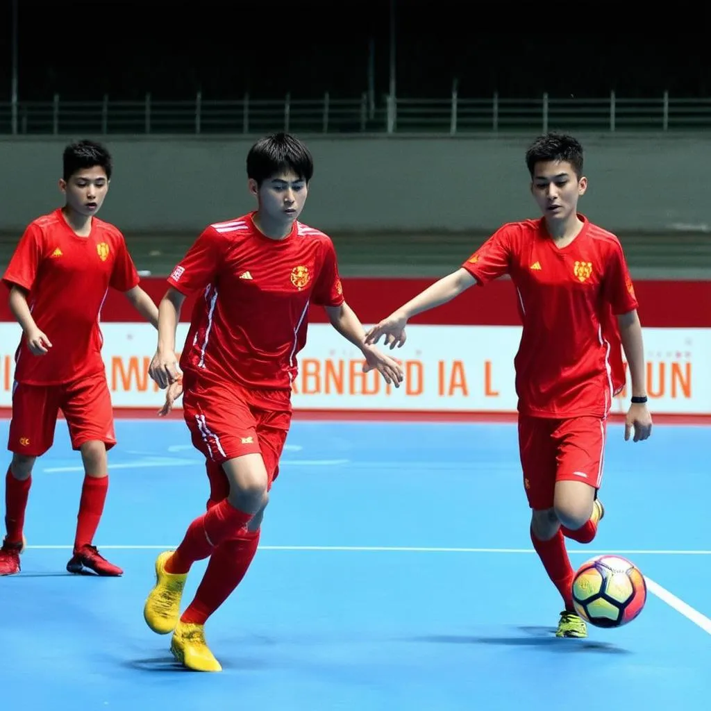 Đối đầu futsal Việt Nam - Thái Lan