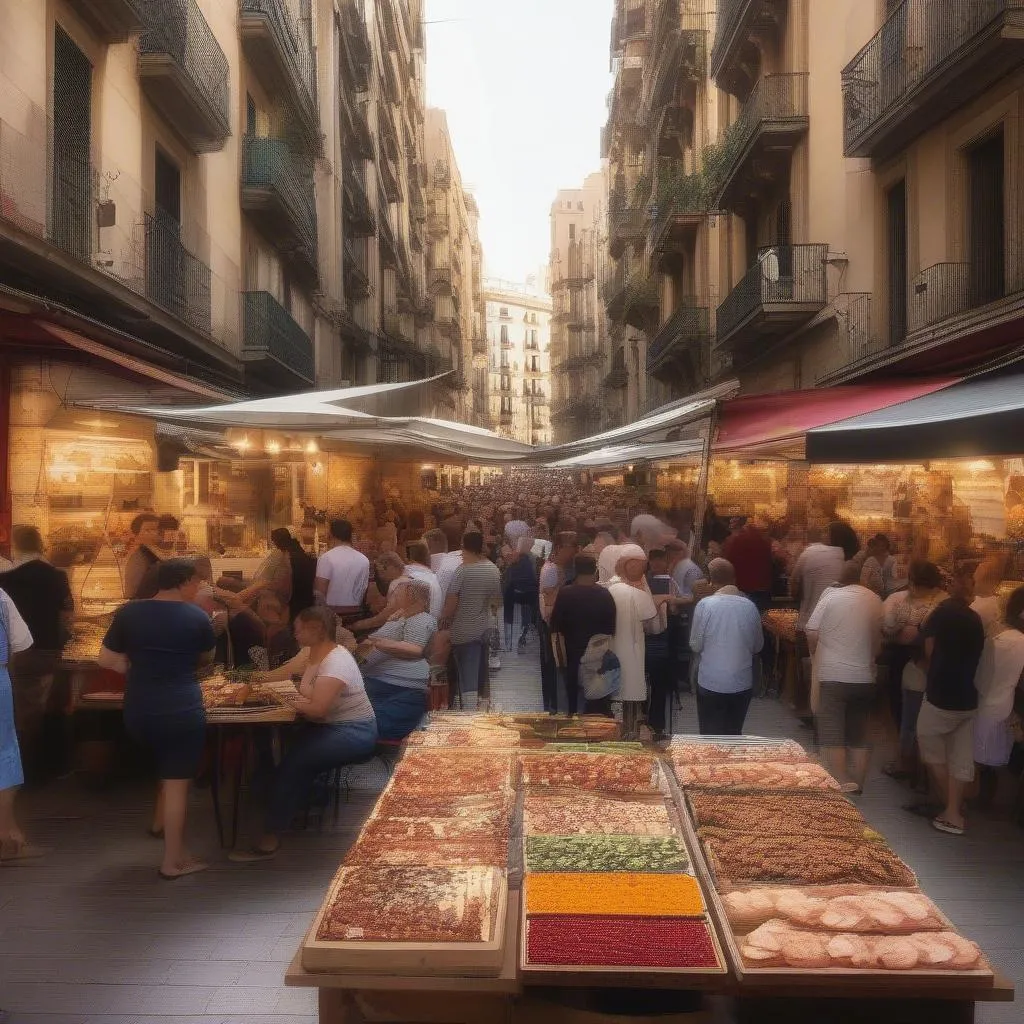 Vinós y Tapas Barcelona: Street Food Experience