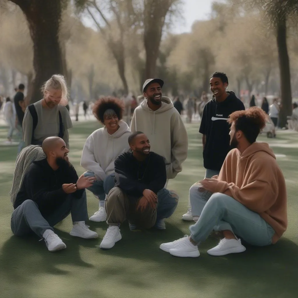 Yeezy cộng đồng tại Barcelona