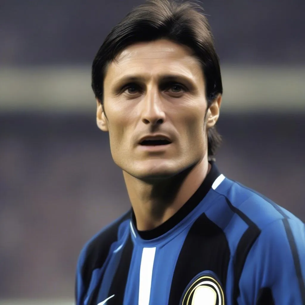 Javier Zanetti là một huyền thoại của Inter Milan